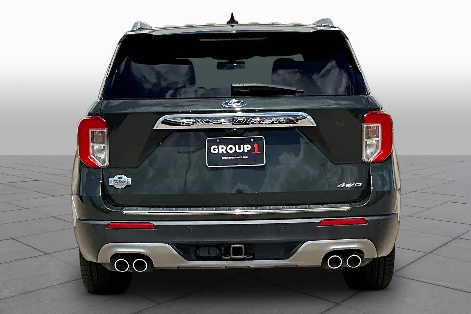 2022 Ford Explorer King Ranch Forged Green Metallic at Group 1 GMC Buick South