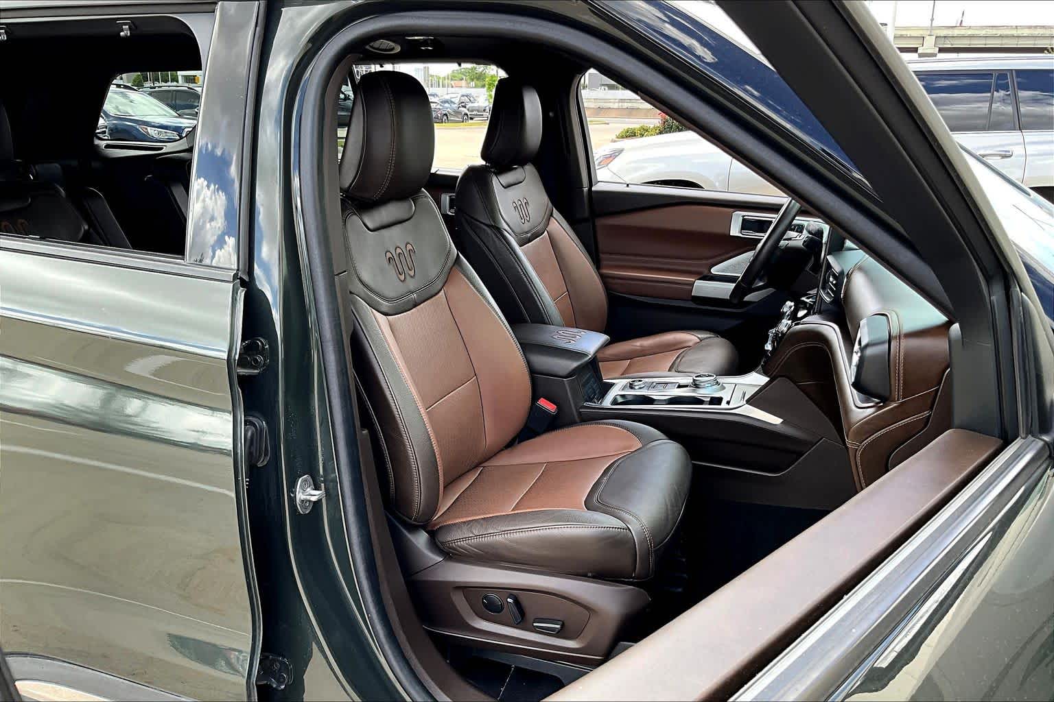 2022 Ford Explorer King Ranch Forged Green Metallic at Group 1 GMC Buick South