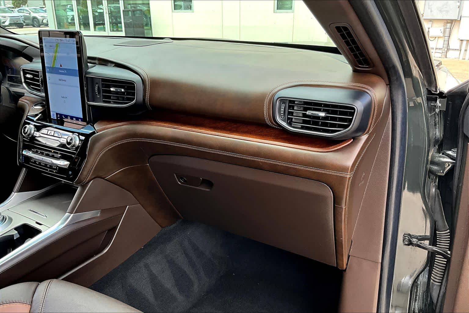 2022 Ford Explorer King Ranch Forged Green Metallic at Group 1 GMC Buick South