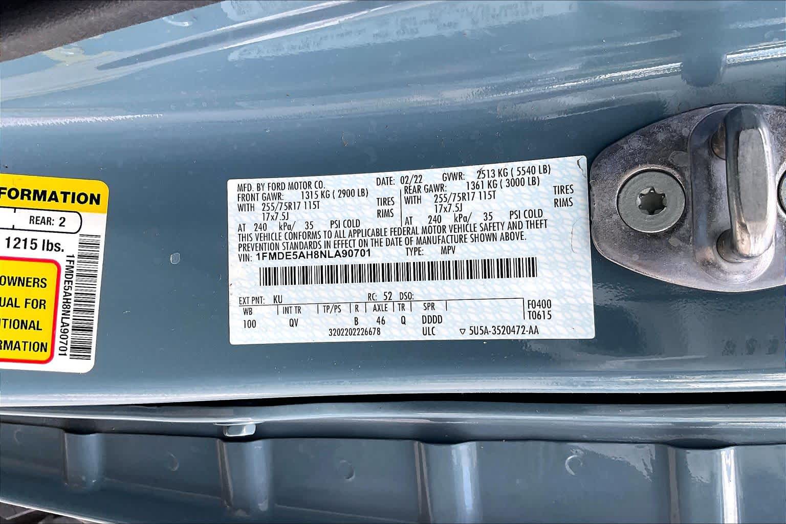 2022 Ford Bronco Big Bend Area 51 at Honda of Clear Lake