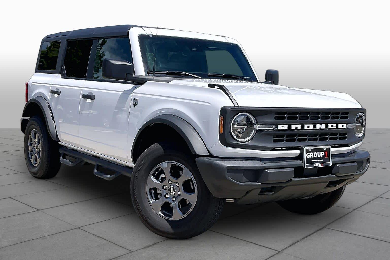 2025 Ford Bronco Big Bend Oxford White at Group 1 GMC Buick South