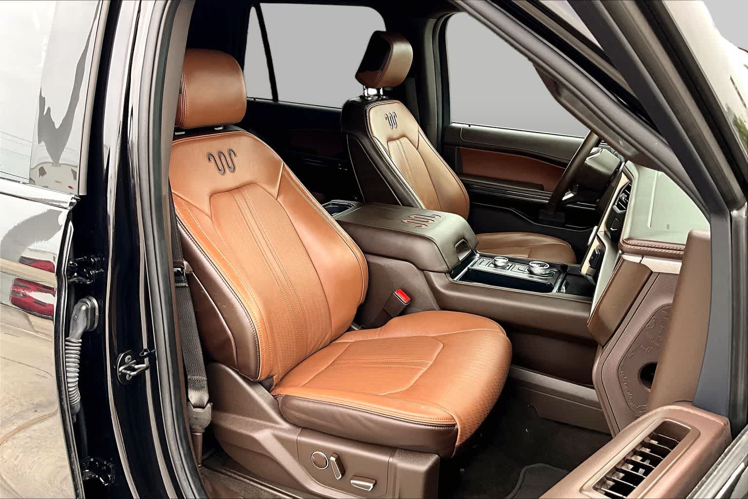 2024 Ford Expedition Max King Ranch Agate Black Metallic at Tomball Ford