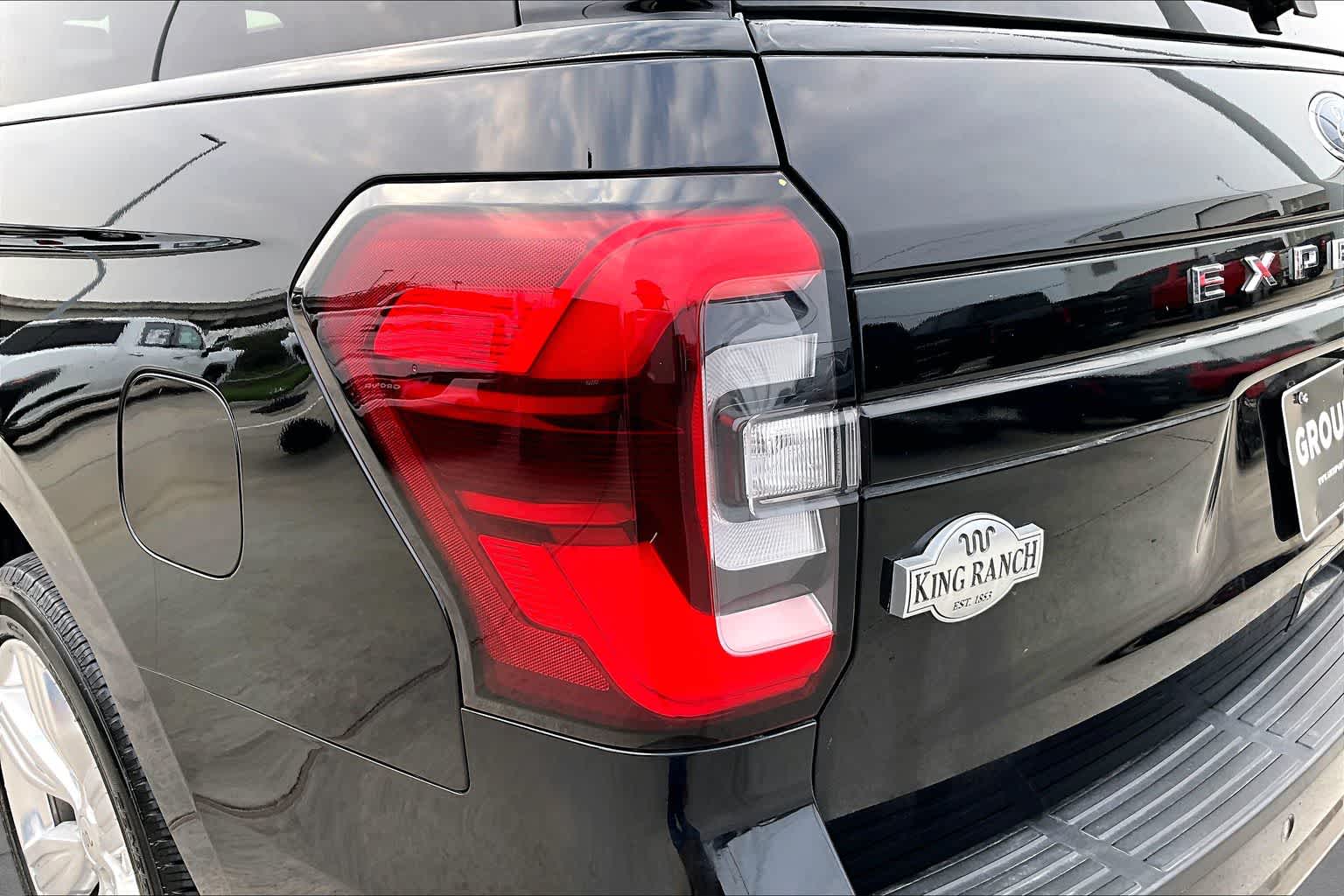 2024 Ford Expedition Max King Ranch Agate Black Metallic at Tomball Ford