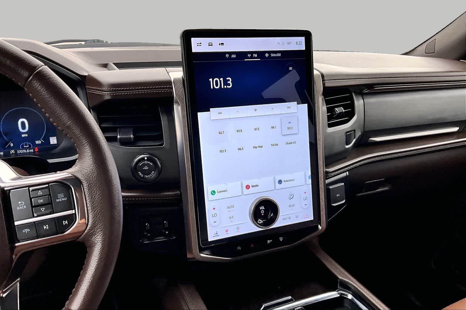 2024 Ford Expedition Max King Ranch Agate Black Metallic at Tomball Ford