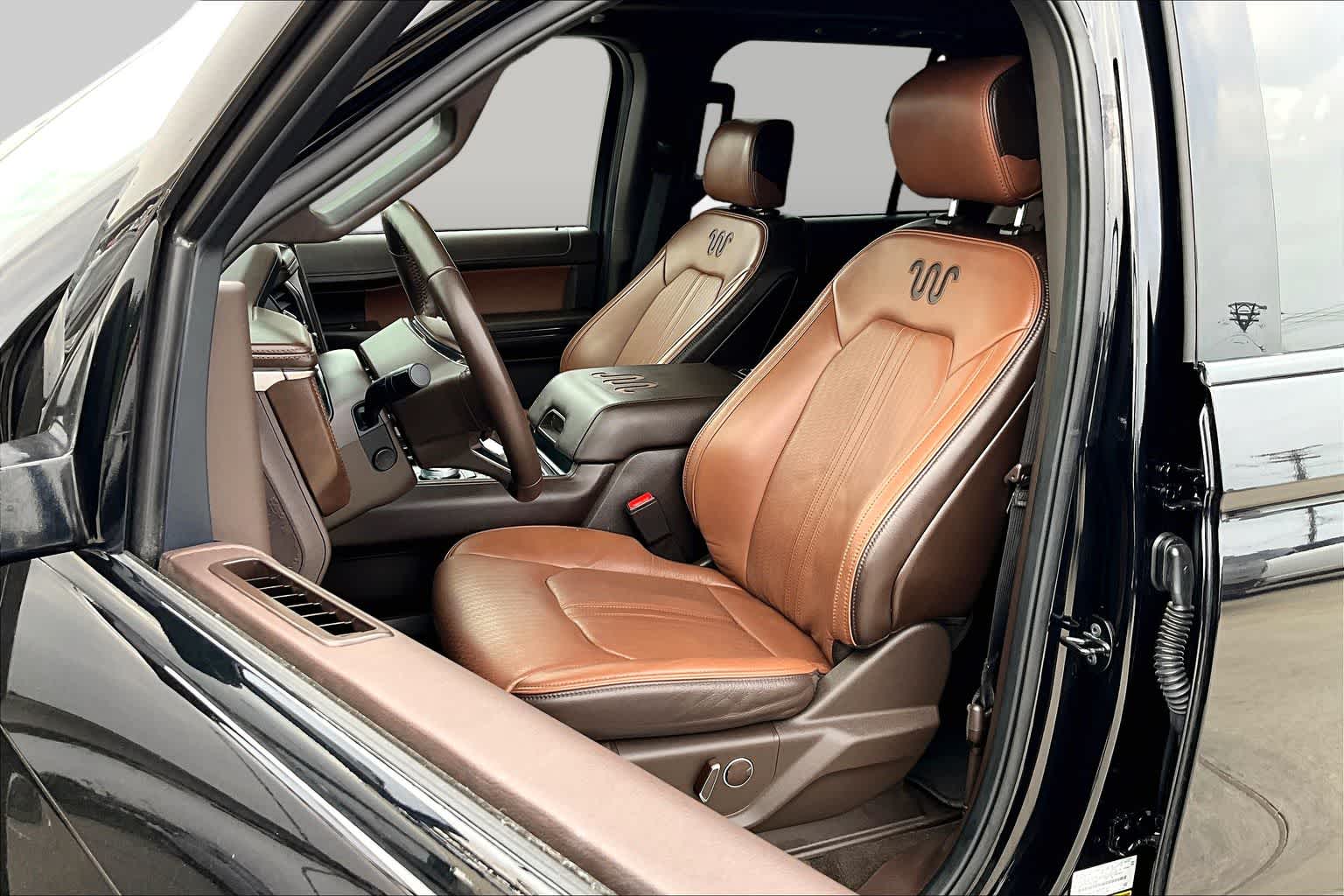 2024 Ford Expedition Max King Ranch Agate Black Metallic at Tomball Ford