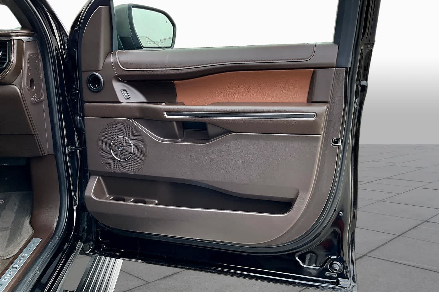 2024 Ford Expedition Max King Ranch Agate Black Metallic at Tomball Ford