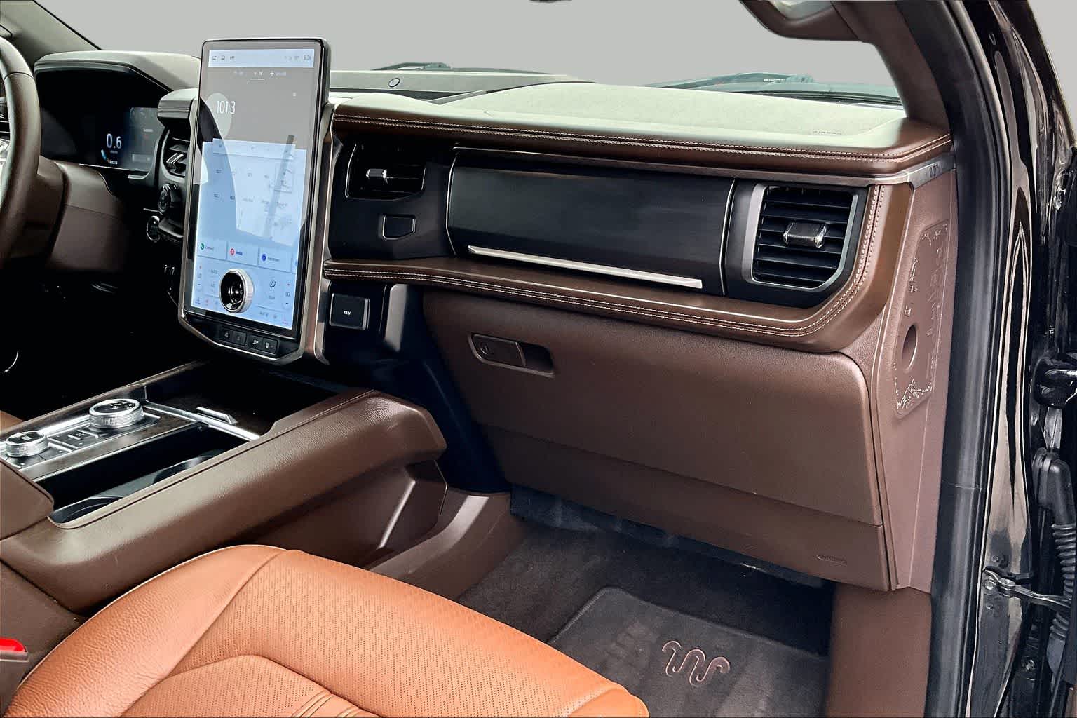 2024 Ford Expedition Max King Ranch Agate Black Metallic at Tomball Ford