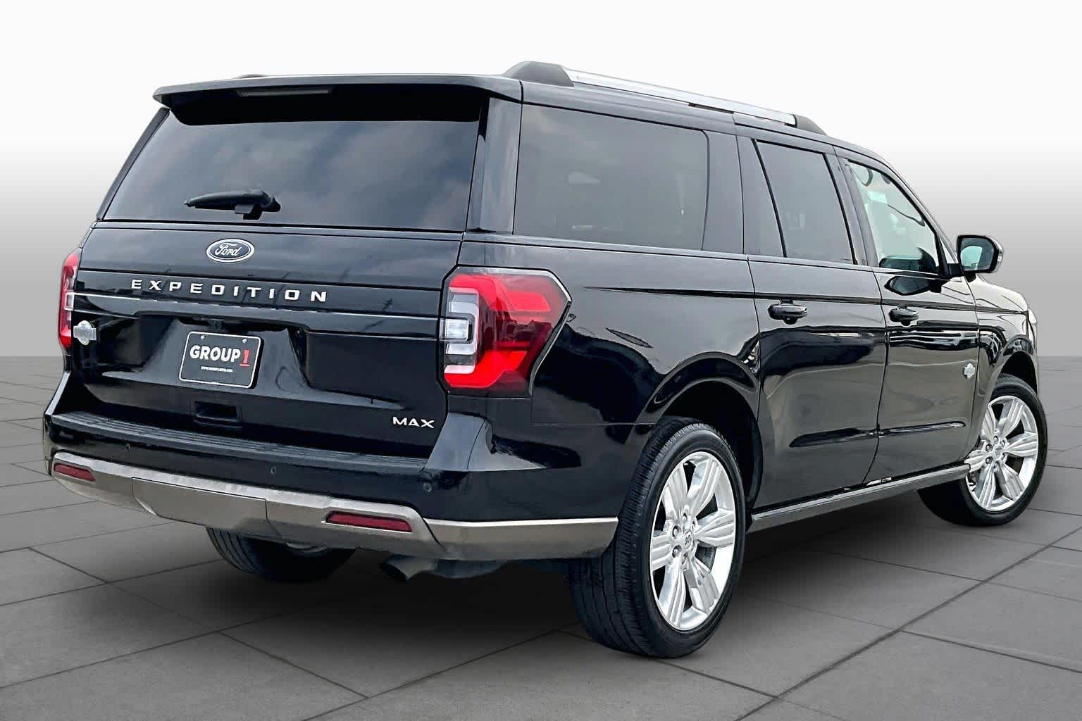 2024 Ford Expedition Max King Ranch Agate Black Metallic at Tomball Ford