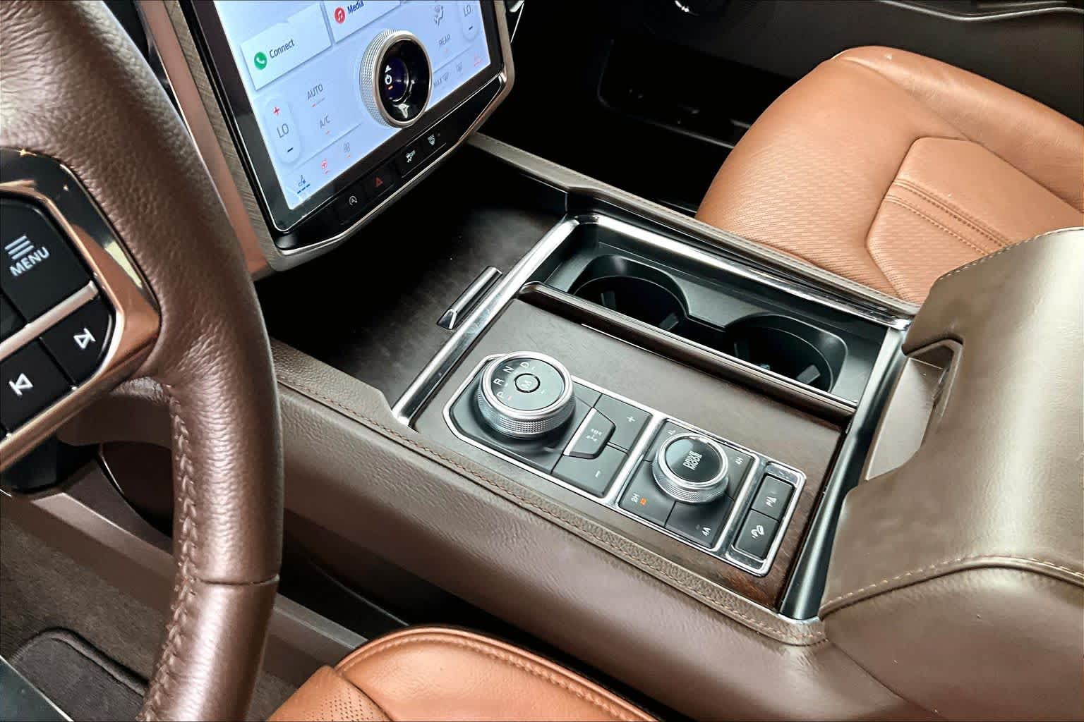 2024 Ford Expedition Max King Ranch Agate Black Metallic at Tomball Ford
