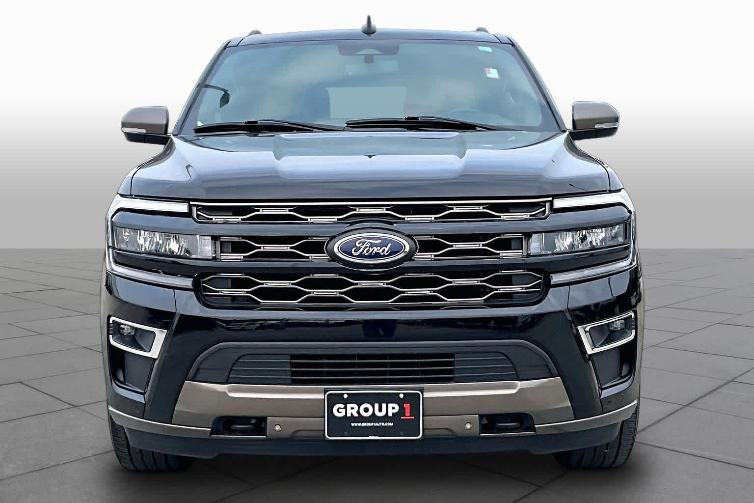 2024 Ford Expedition Max King Ranch Agate Black Metallic at Tomball Ford