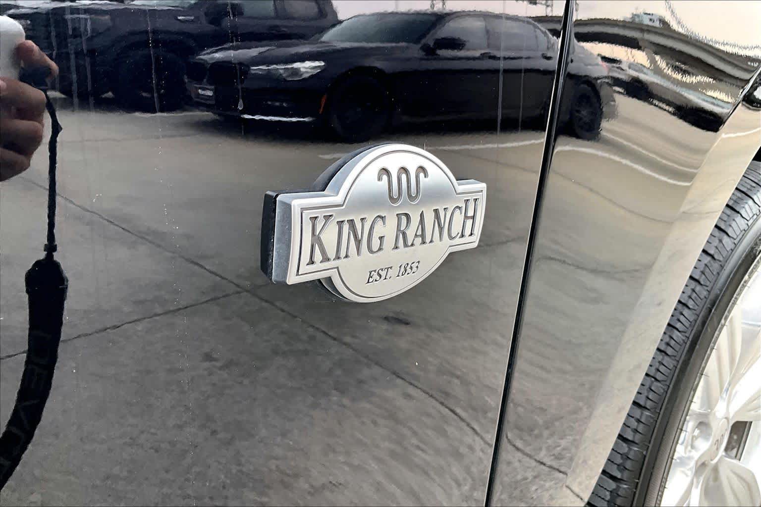 2024 Ford Expedition Max King Ranch Agate Black Metallic at Tomball Ford