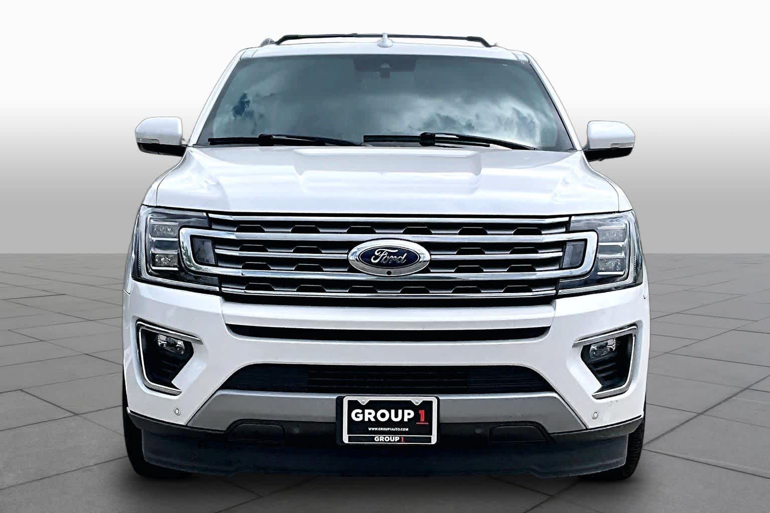 2019 Ford Expedition Limited White Platinum Metallic Tri-Coat at Lexus of Clear Lake