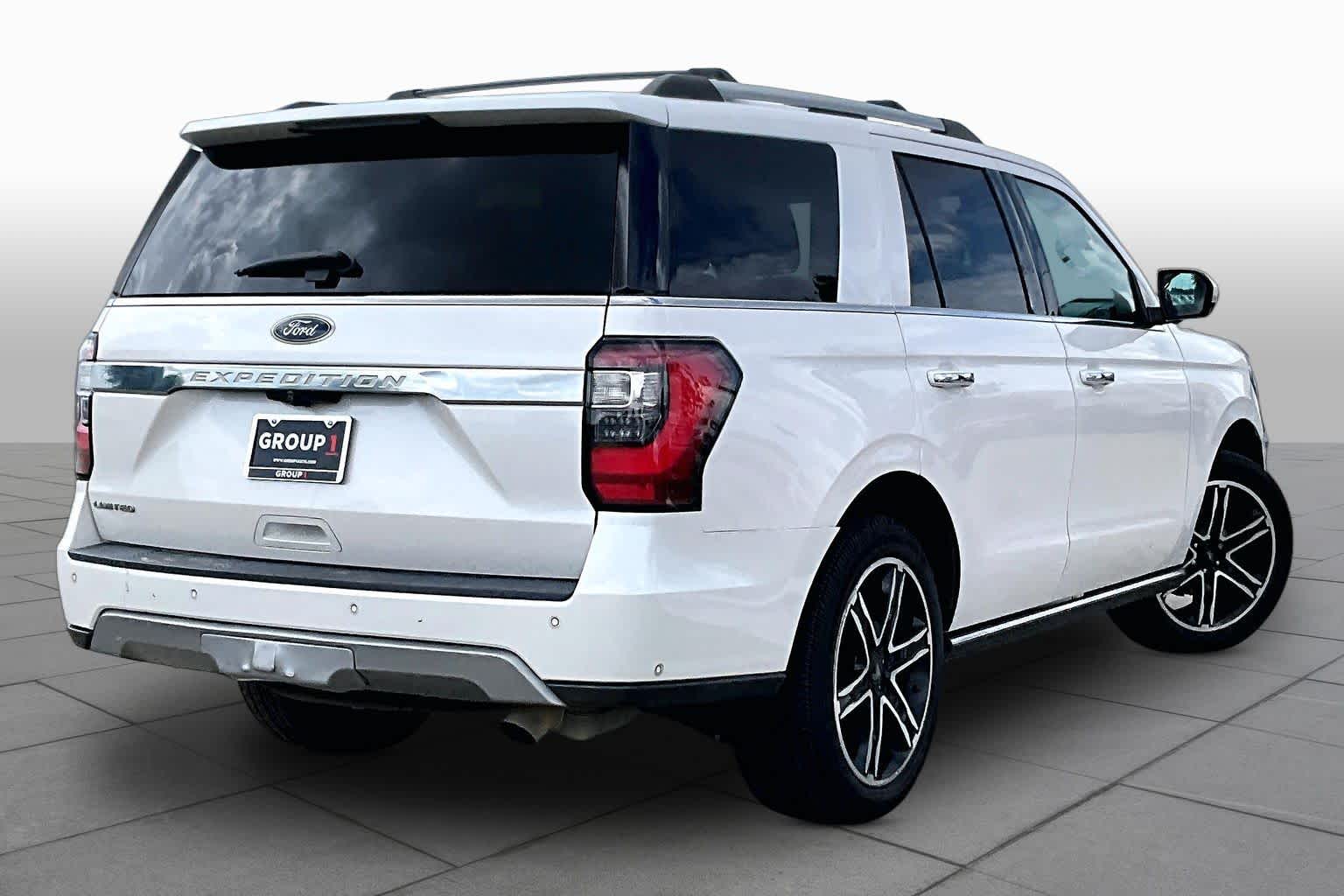 2019 Ford Expedition Limited White Platinum Metallic Tri-Coat at Lexus of Clear Lake