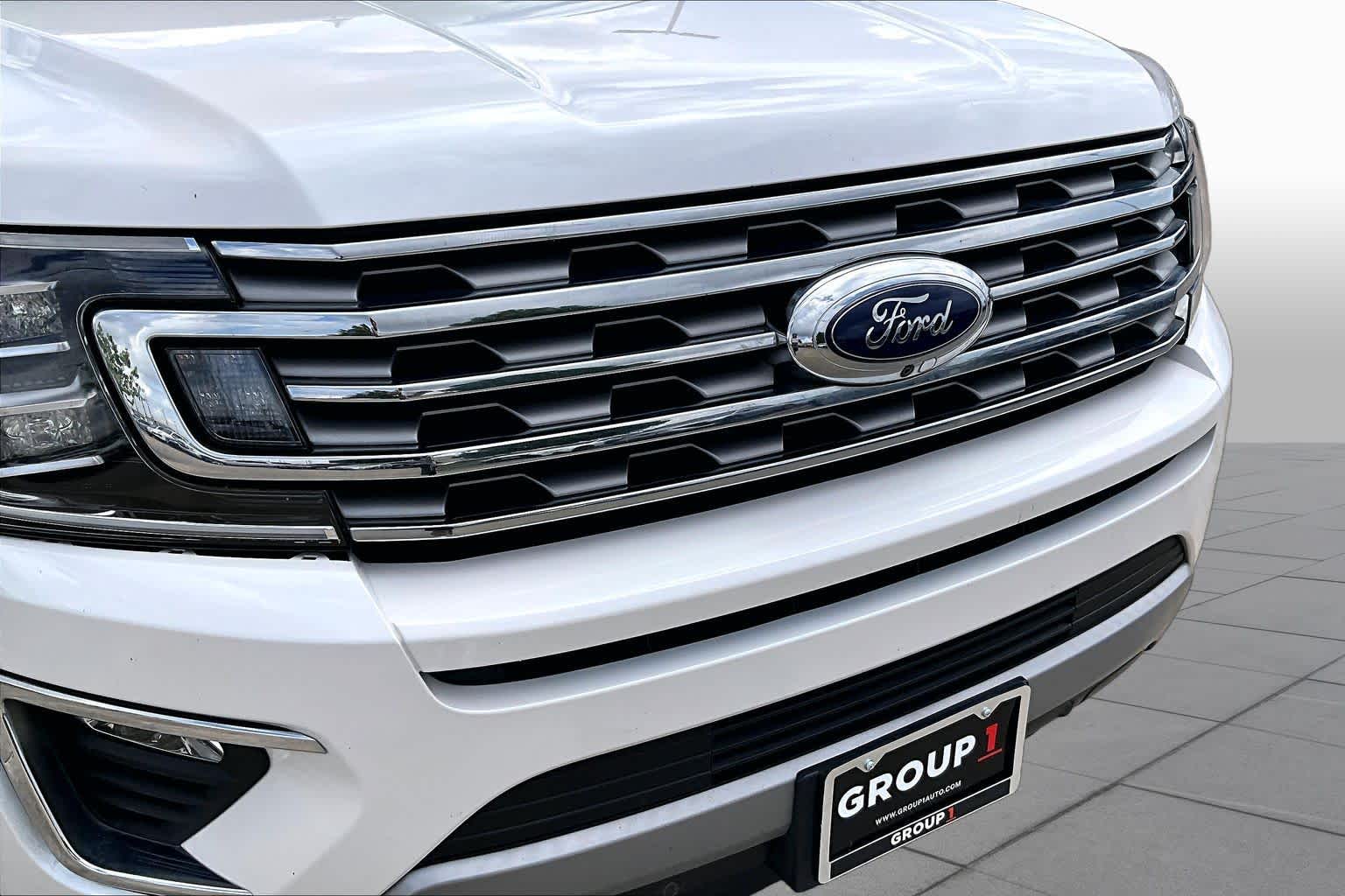 2019 Ford Expedition Limited White Platinum Metallic Tri-Coat at Lexus of Clear Lake