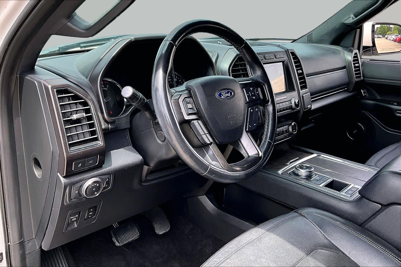 2019 Ford Expedition Limited White Platinum Metallic Tri-Coat at Lexus of Clear Lake