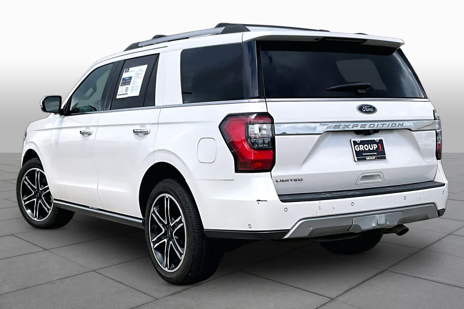 2019 Ford Expedition Limited White Platinum Metallic Tri-Coat at Lexus of Clear Lake