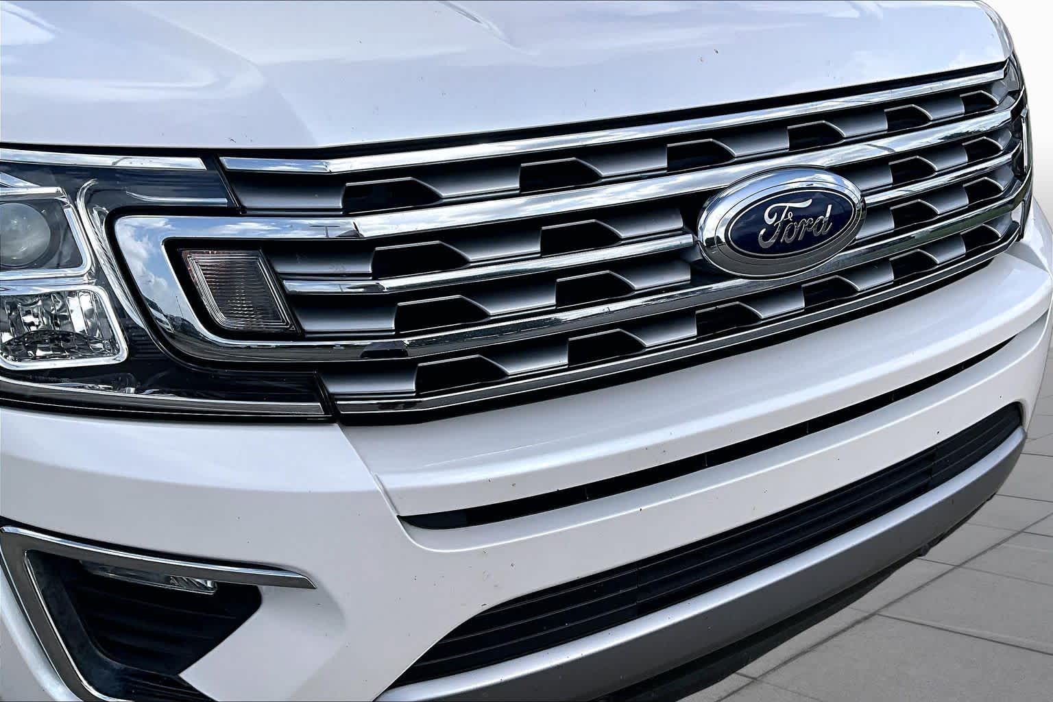 2018 Ford Expedition Limited White Platinum Metallic Tri-Coat at Texan GMC Buick