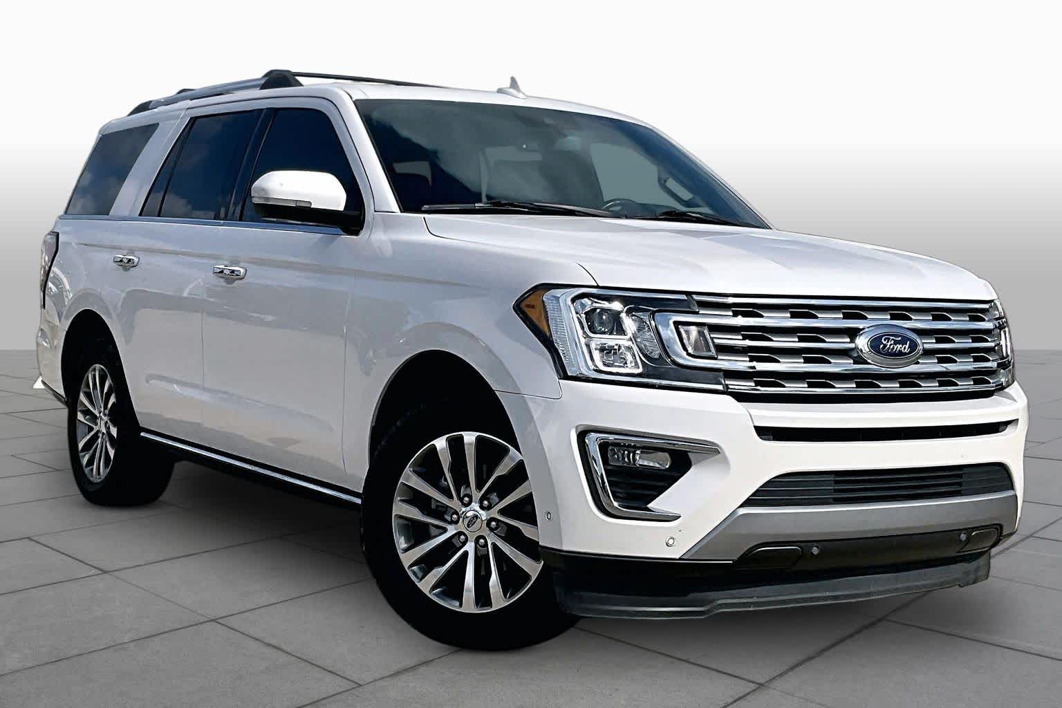2018 Ford Expedition Limited White Platinum Metallic Tri-Coat at Texan GMC Buick