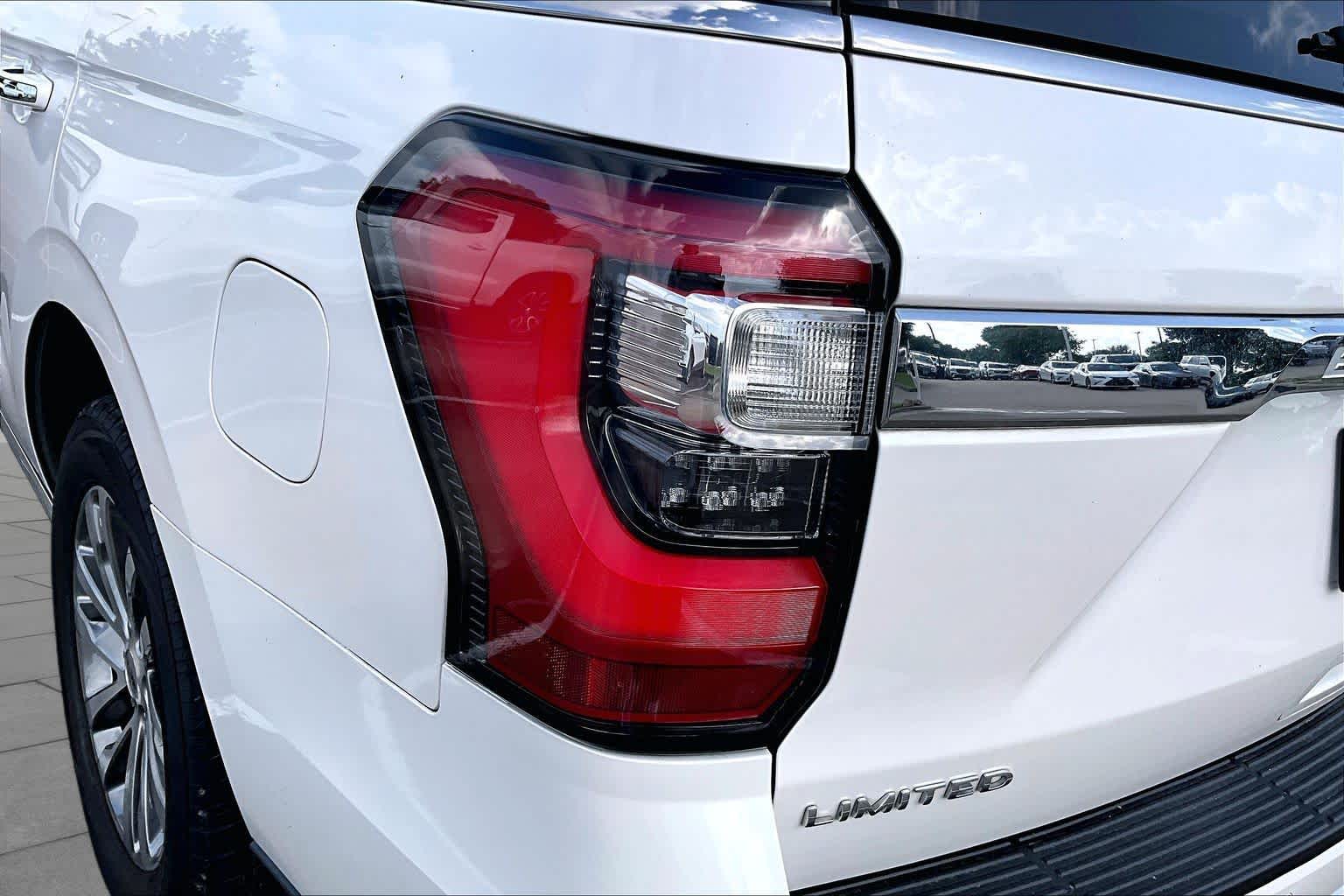 2018 Ford Expedition Limited White Platinum Metallic Tri-Coat at Texan GMC Buick