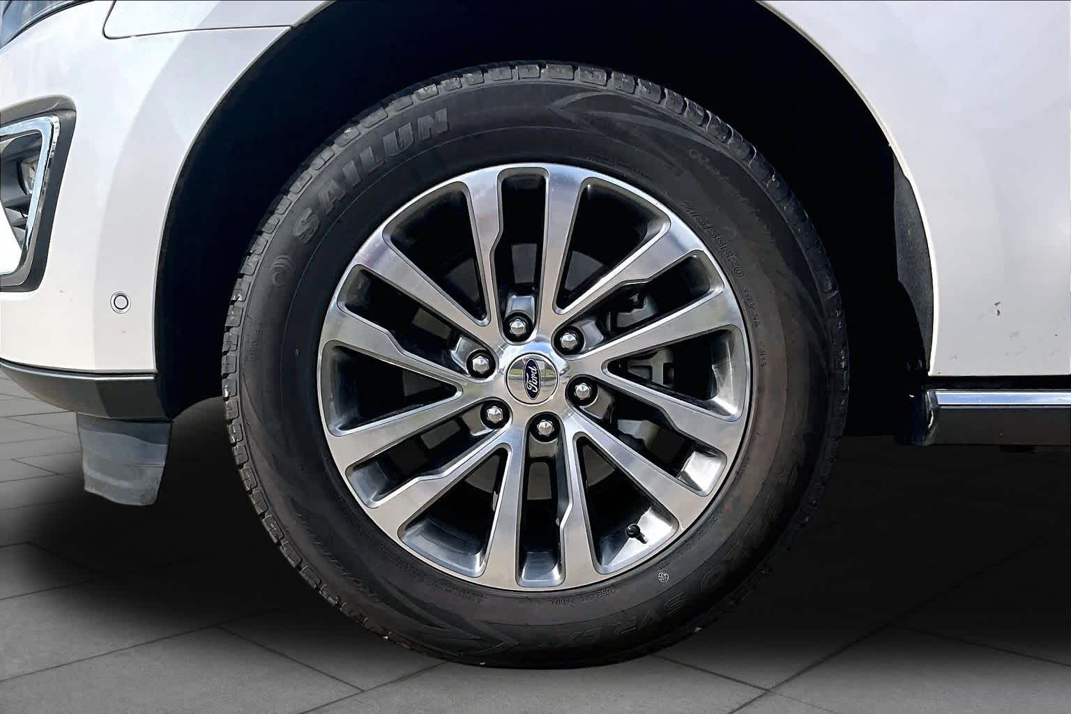 2018 Ford Expedition Limited White Platinum Metallic Tri-Coat at Texan GMC Buick