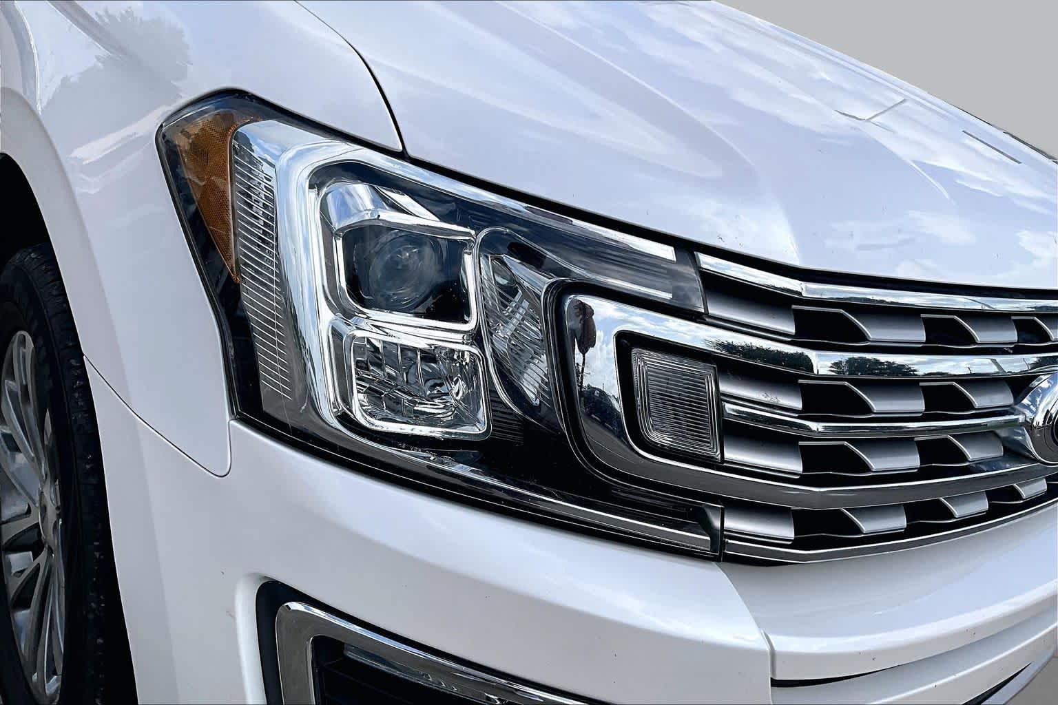 2018 Ford Expedition Limited White Platinum Metallic Tri-Coat at Texan GMC Buick