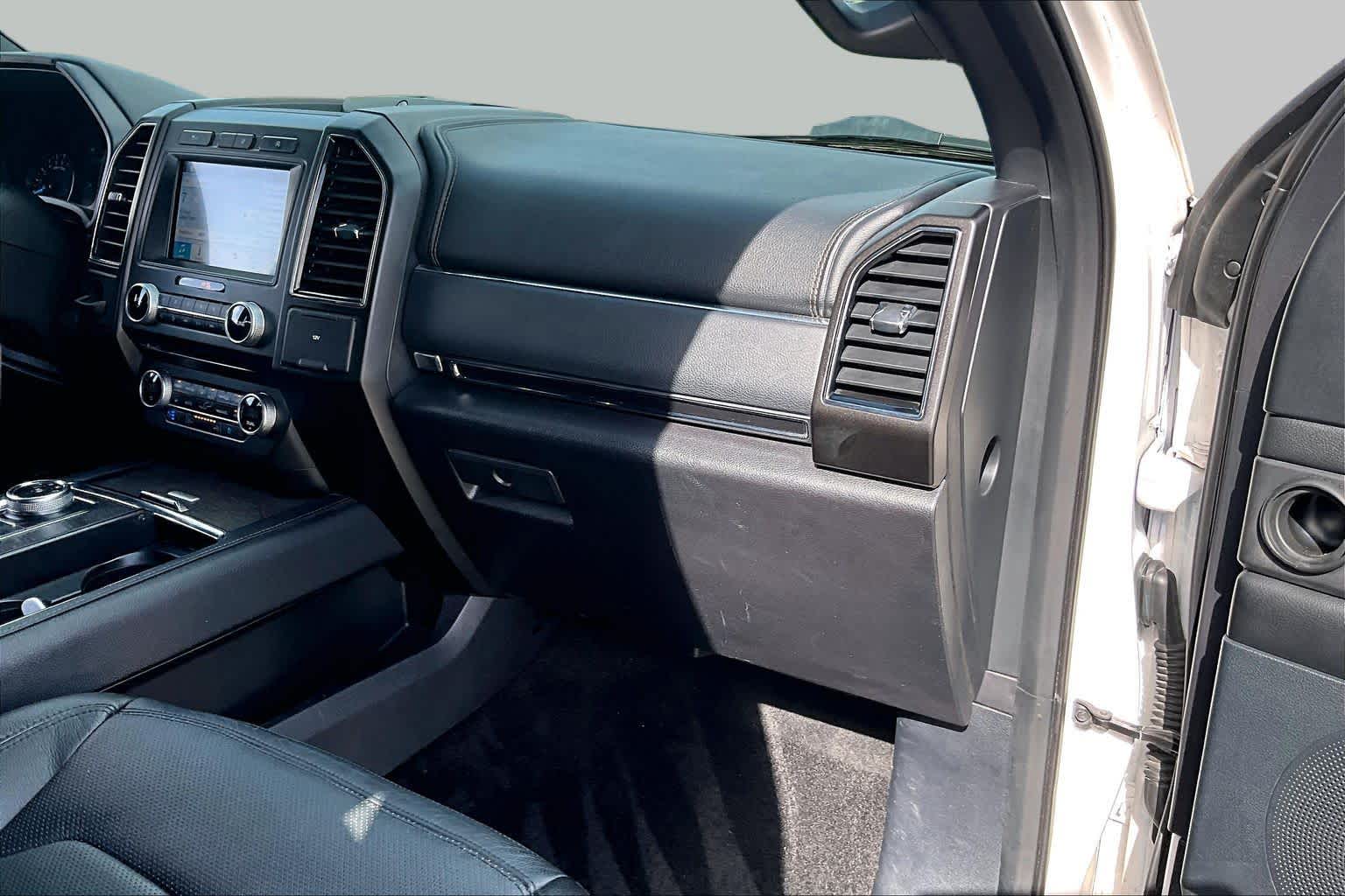 2018 Ford Expedition Limited White Platinum Metallic Tri-Coat at Texan GMC Buick