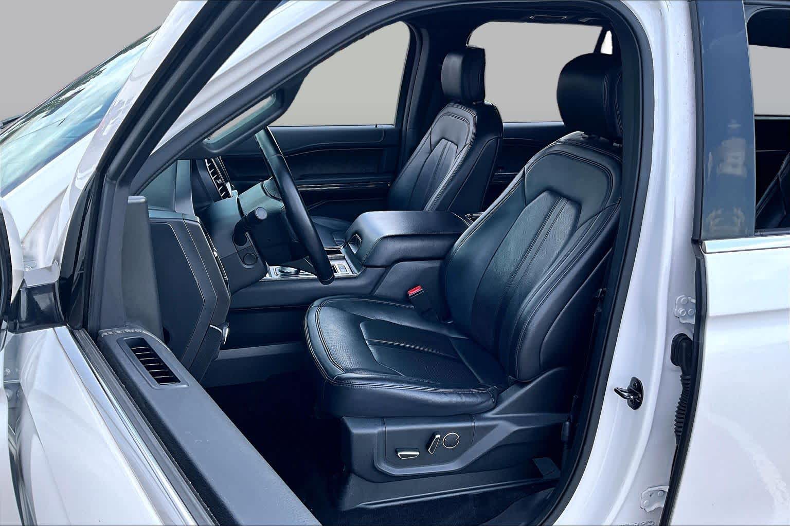 2018 Ford Expedition Limited White Platinum Metallic Tri-Coat at Texan GMC Buick