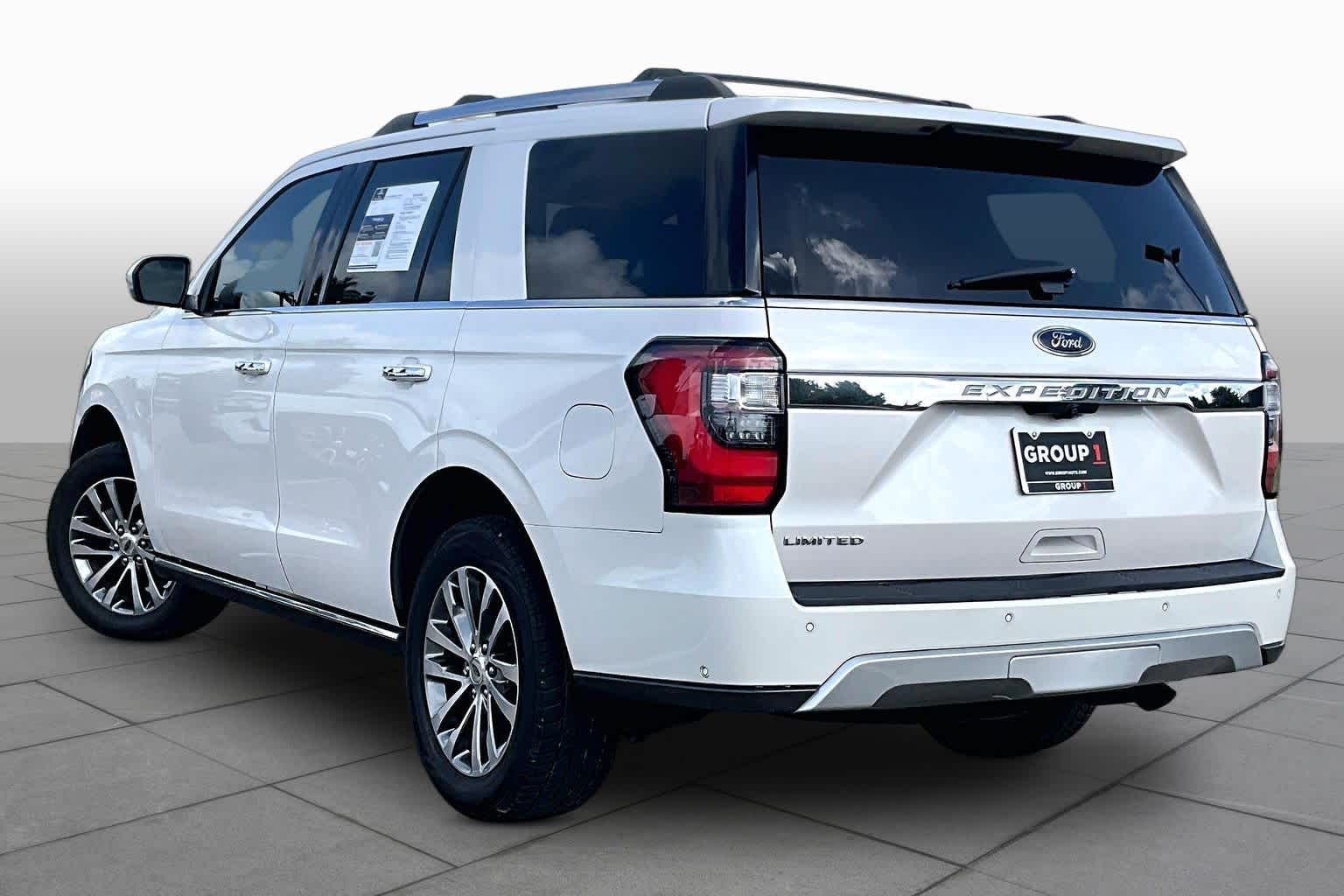 2018 Ford Expedition Limited White Platinum Metallic Tri-Coat at Texan GMC Buick