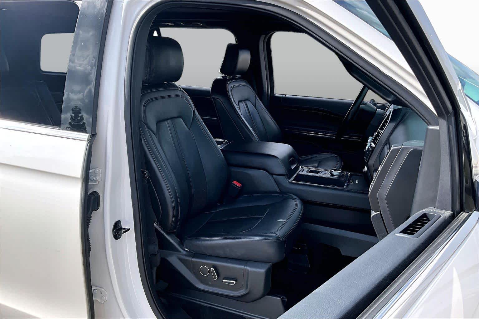 2018 Ford Expedition Limited White Platinum Metallic Tri-Coat at Texan GMC Buick