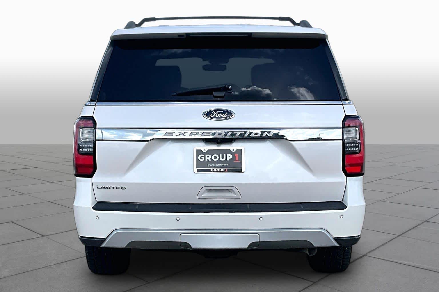 2018 Ford Expedition Limited White Platinum Metallic Tri-Coat at Texan GMC Buick