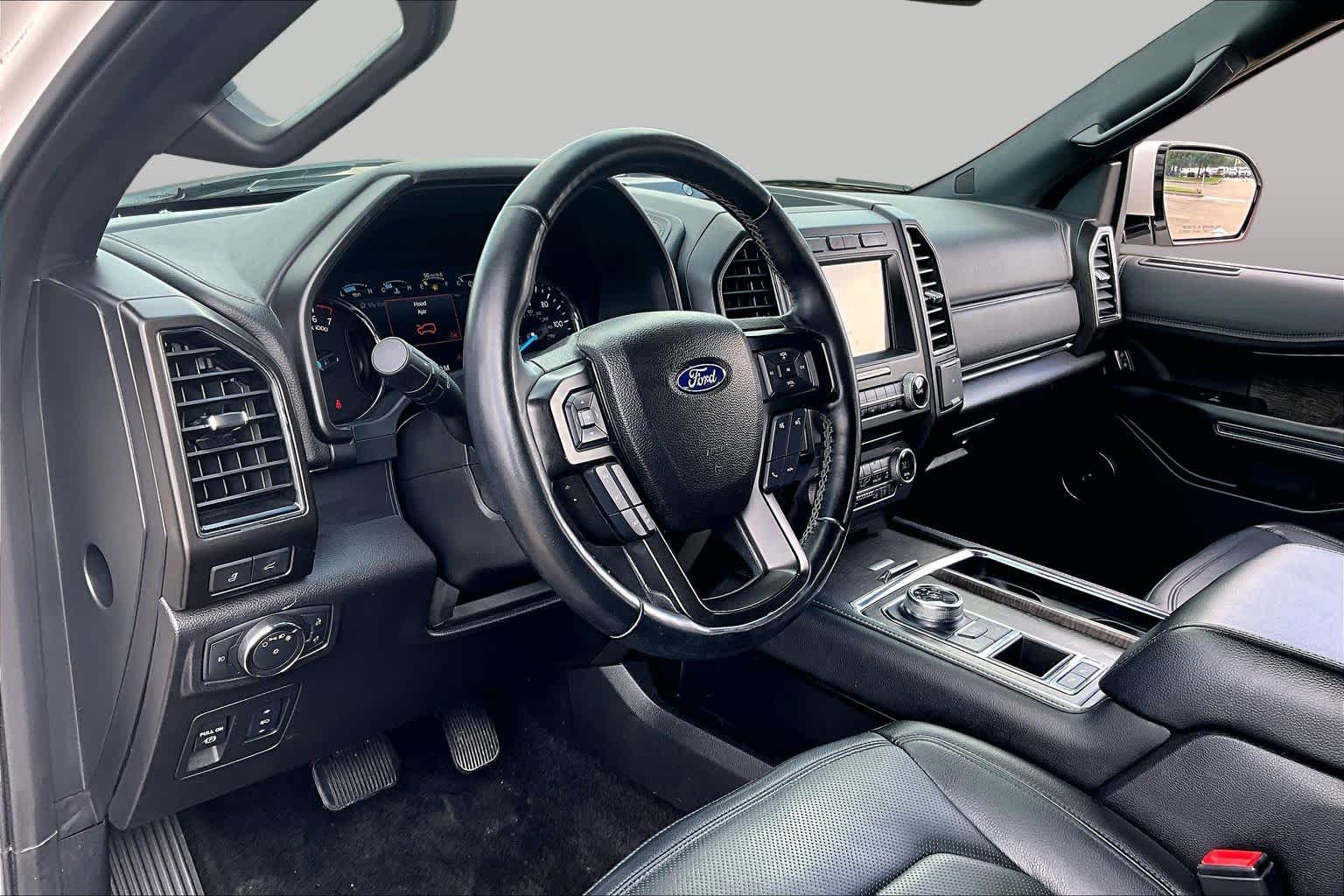 2018 Ford Expedition Limited White Platinum Metallic Tri-Coat at Texan GMC Buick