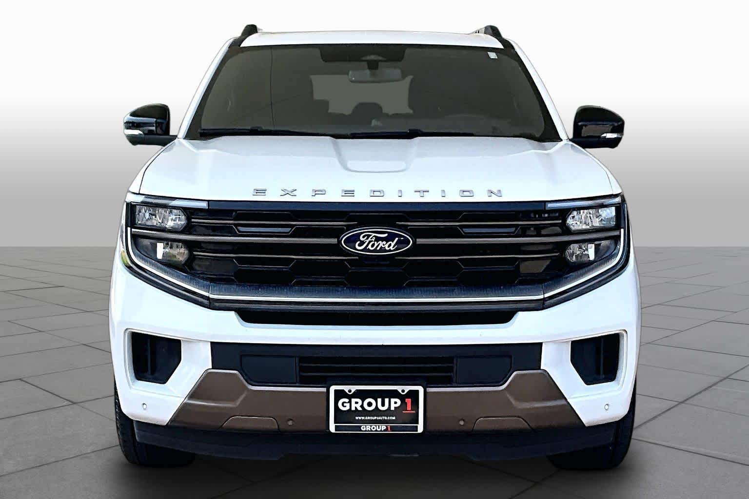 2025 Ford Expedition King Ranch Star White Metallic Tri-Coat at Tomball Ford