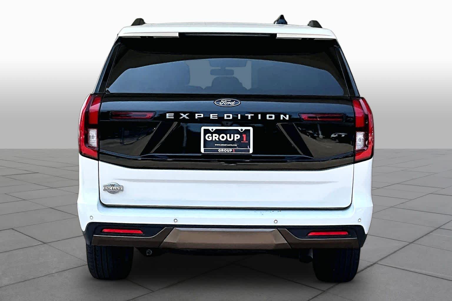 2025 Ford Expedition King Ranch Star White Metallic Tri-Coat at Tomball Ford
