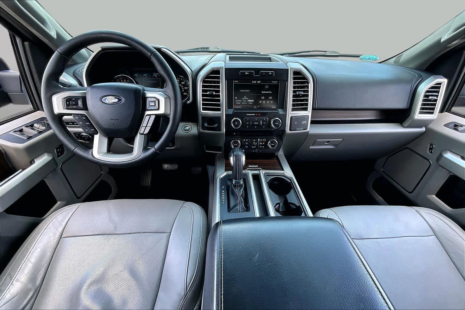 2015 Ford F-150 Lariat Tuxedo Black Metallic at Baytown Ford