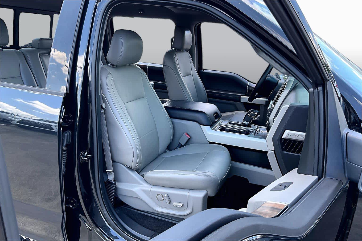 2015 Ford F-150 Lariat Tuxedo Black Metallic at Baytown Ford