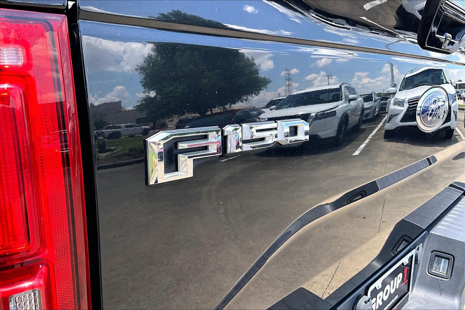 2015 Ford F-150 Lariat Tuxedo Black Metallic at Baytown Ford