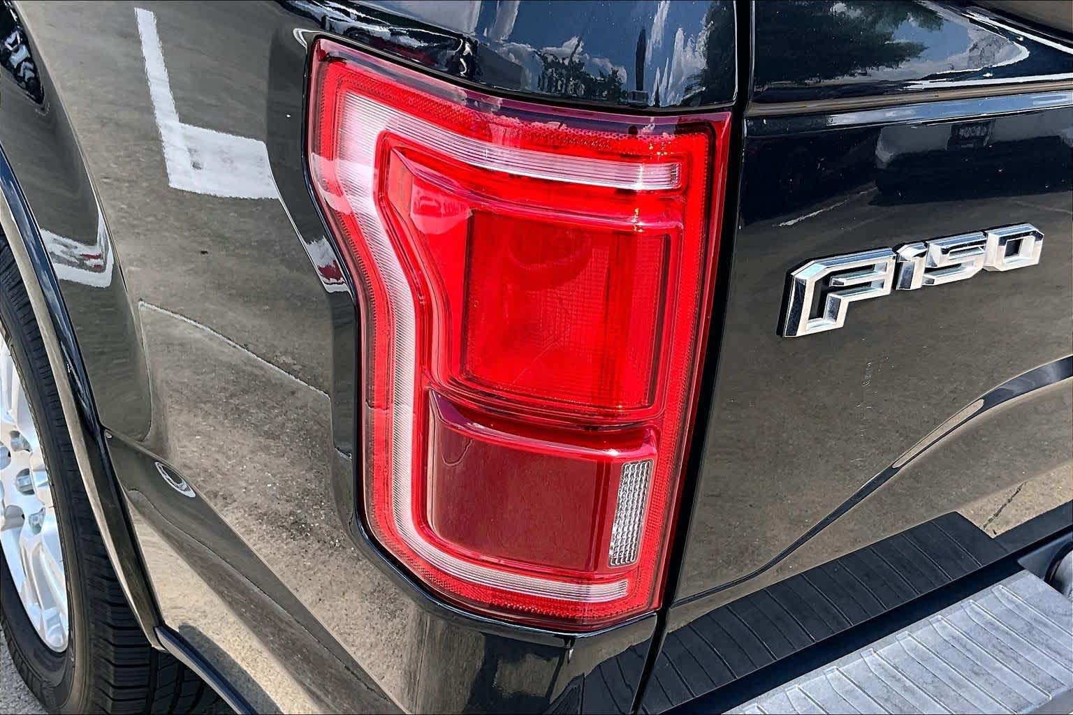 2015 Ford F-150 Lariat Tuxedo Black Metallic at Baytown Ford