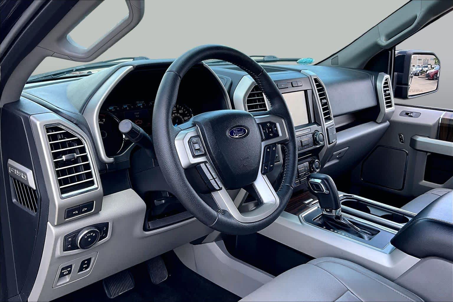 2015 Ford F-150 Lariat Tuxedo Black Metallic at Baytown Ford