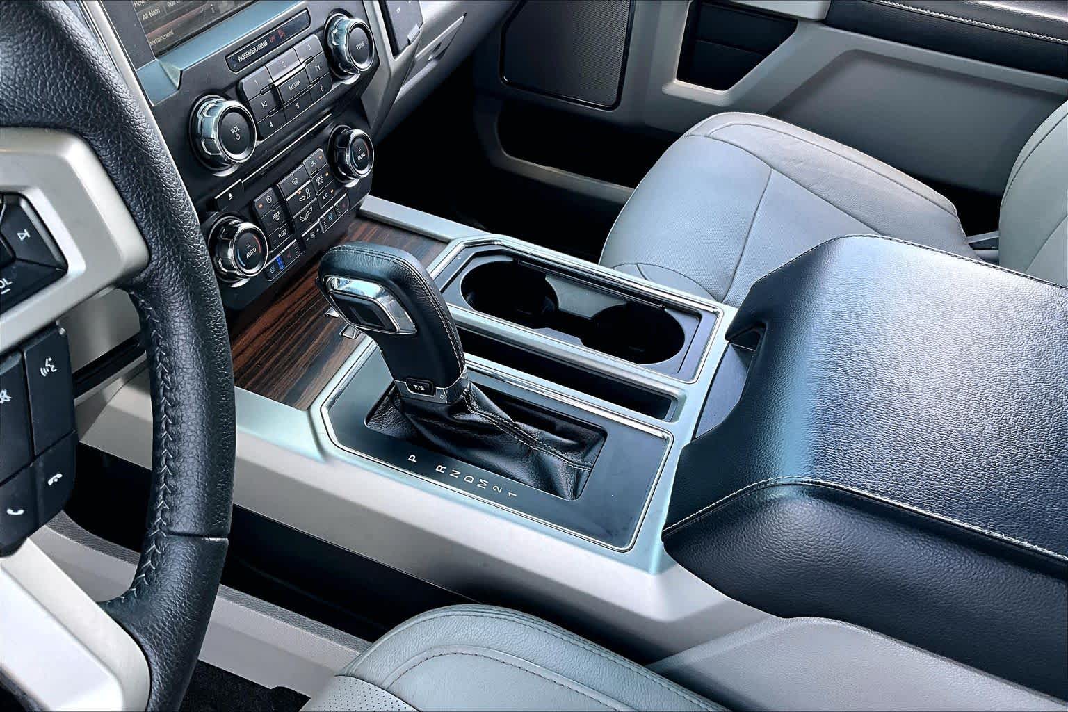 2015 Ford F-150 Lariat Tuxedo Black Metallic at Baytown Ford