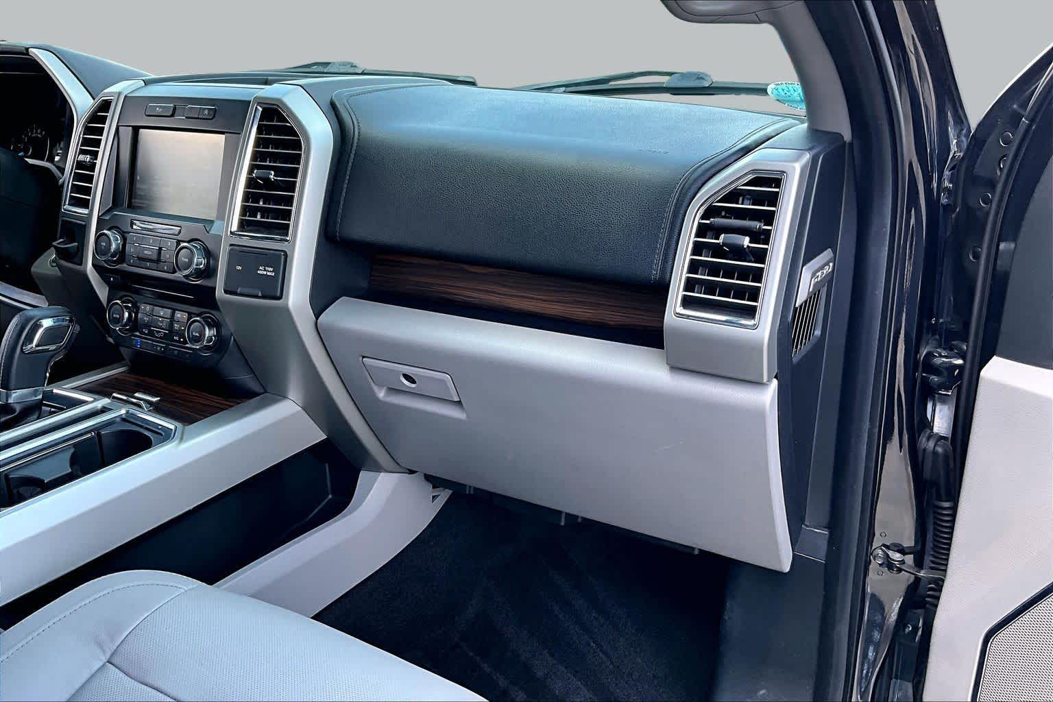 2015 Ford F-150 Lariat Tuxedo Black Metallic at Baytown Ford