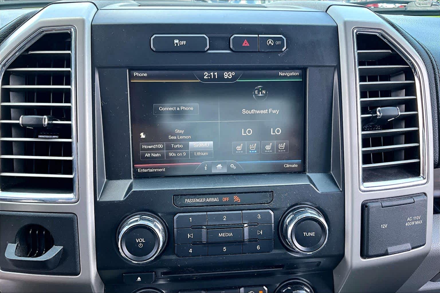 2015 Ford F-150 Lariat Tuxedo Black Metallic at Baytown Ford