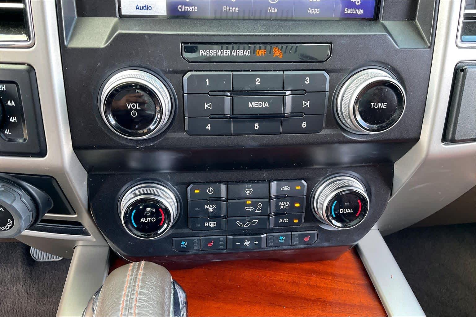 2020 Ford F-150 King Ranch Star White Metallic Tri-Coat/Stone Gray at Mac Haik Ford
