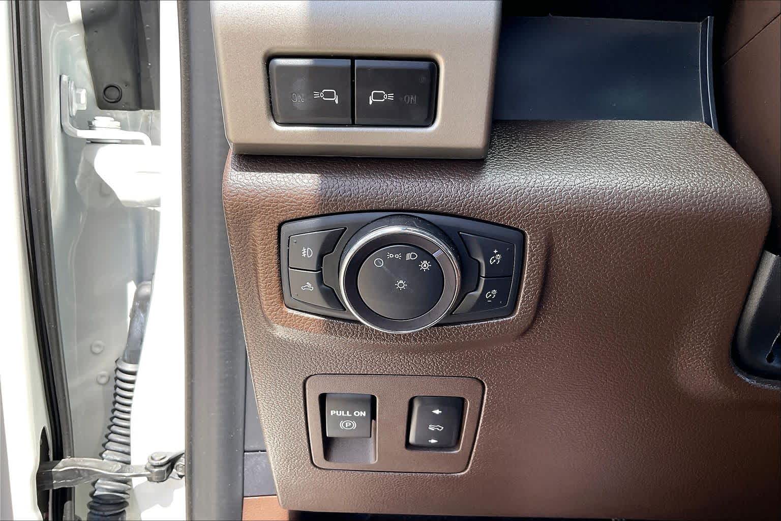 2020 Ford F-150 King Ranch Star White Metallic Tri-Coat/Stone Gray at Mac Haik Ford