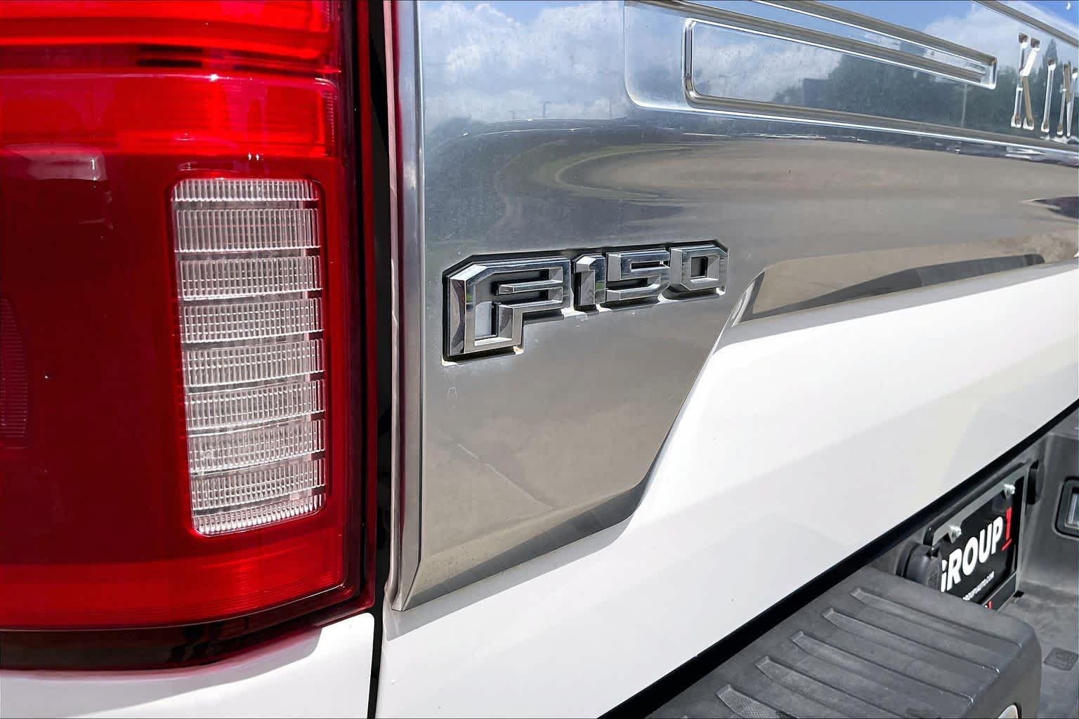 2020 Ford F-150 King Ranch Star White Metallic Tri-Coat/Stone Gray at Mac Haik Ford