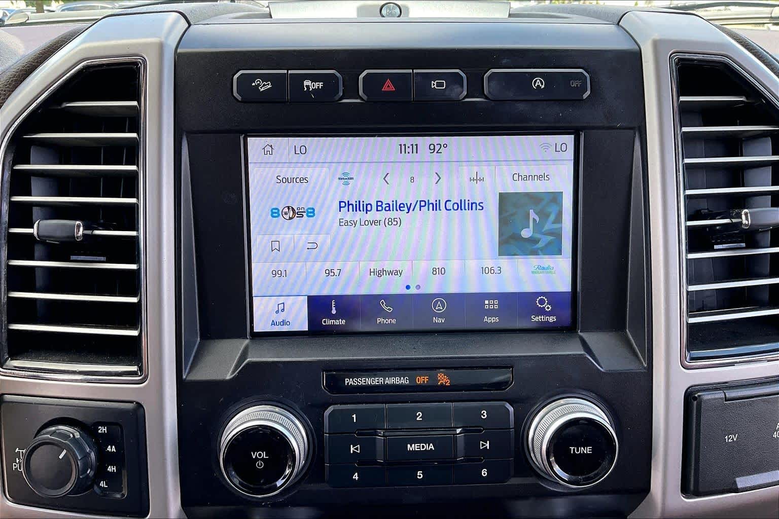 2020 Ford F-150 King Ranch Star White Metallic Tri-Coat/Stone Gray at Mac Haik Ford