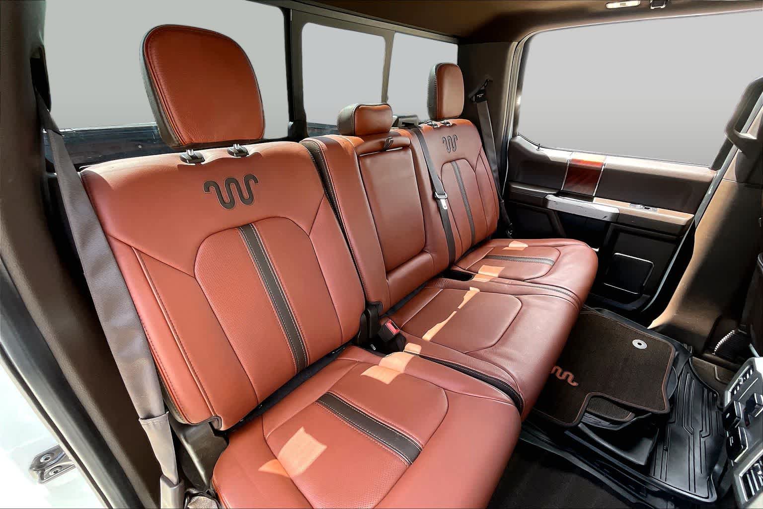2020 Ford F-150 King Ranch Star White Metallic Tri-Coat/Stone Gray at Mac Haik Ford