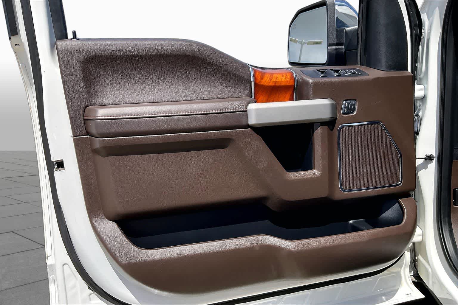 2020 Ford F-150 King Ranch Star White Metallic Tri-Coat/Stone Gray at Mac Haik Ford