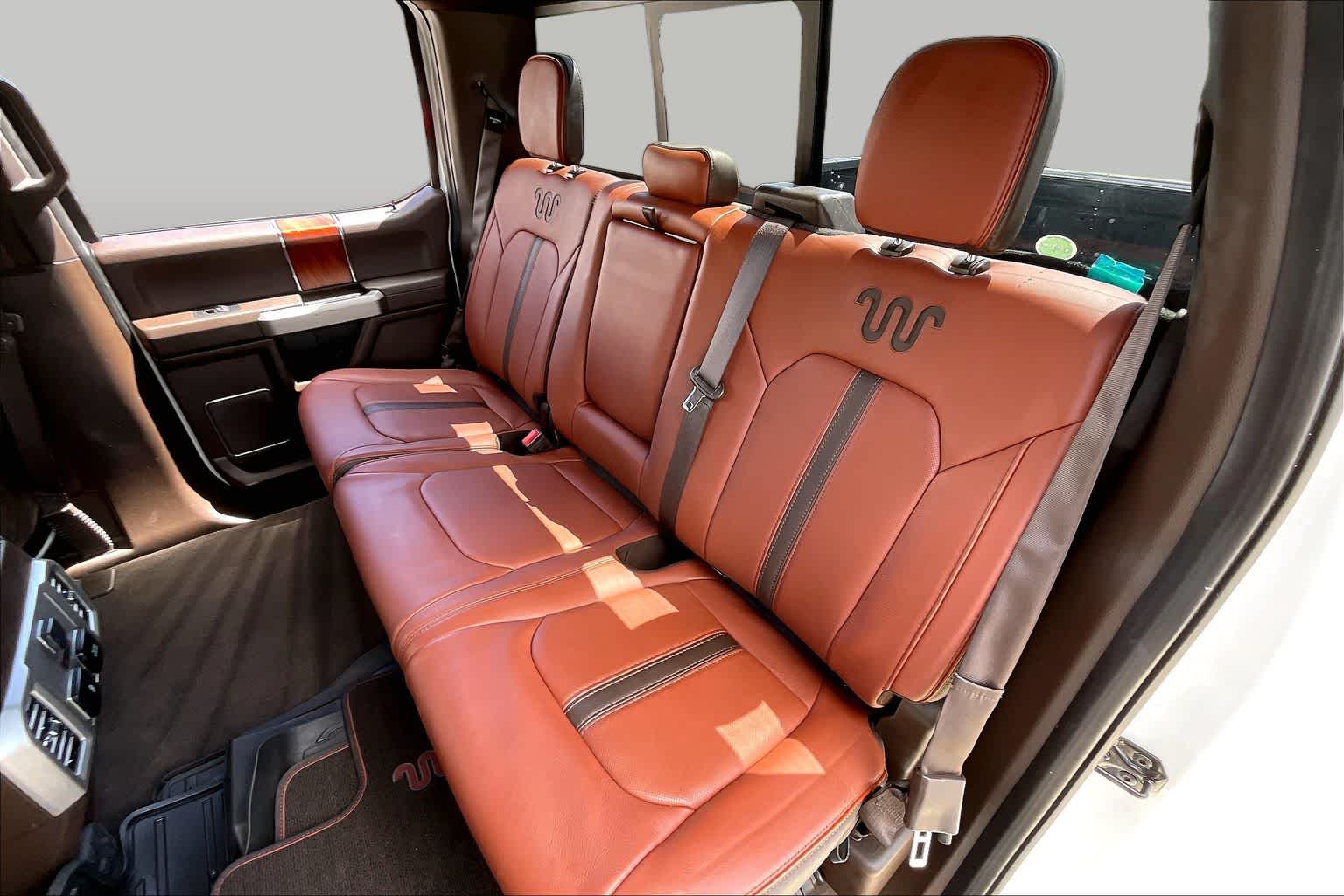 2020 Ford F-150 King Ranch Star White Metallic Tri-Coat/Stone Gray at Mac Haik Ford