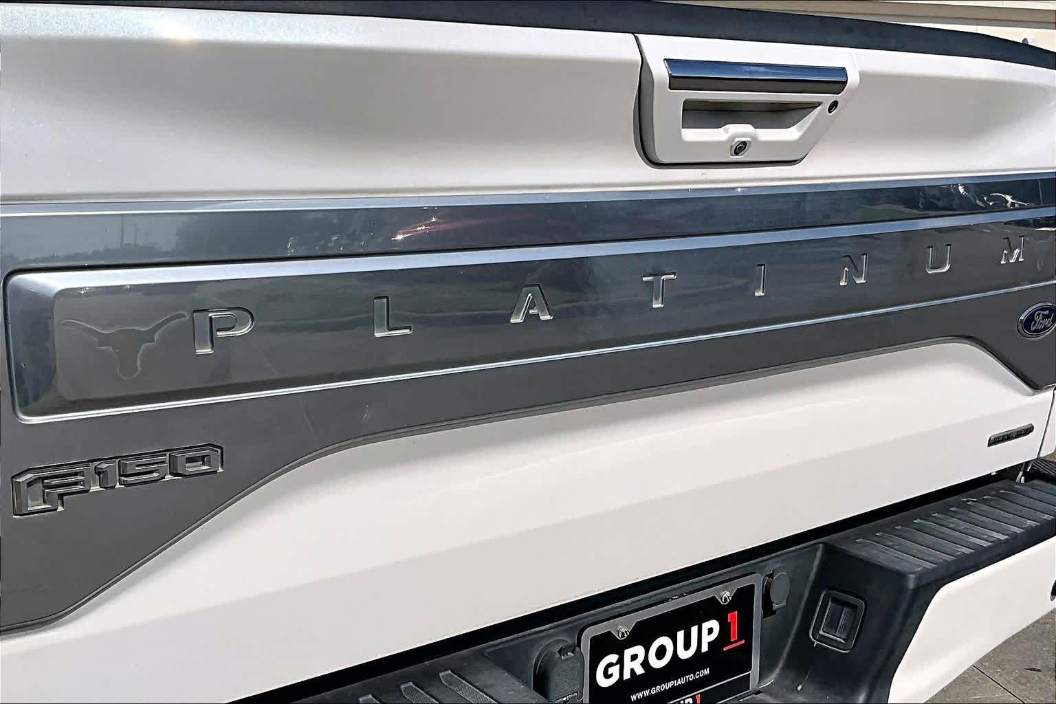 2015 Ford F-150 Platinum White Platinum Metallic Tri-Coat at Auto Boutique Texas
