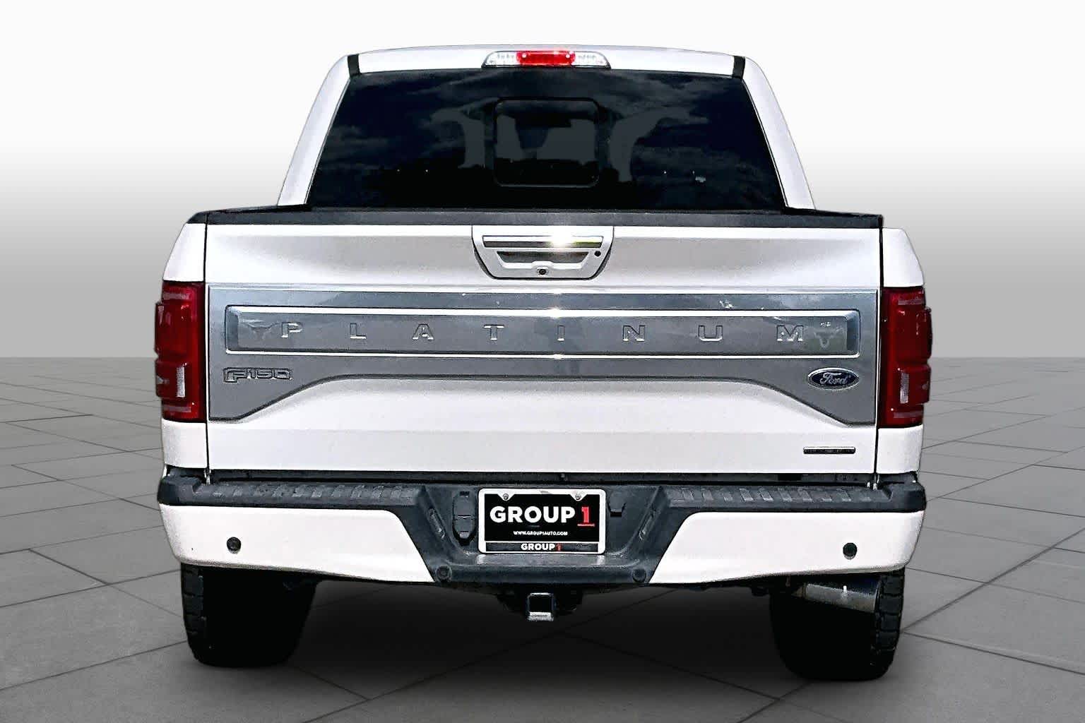 2015 Ford F-150 Platinum White Platinum Metallic Tri-Coat at Auto Boutique Texas